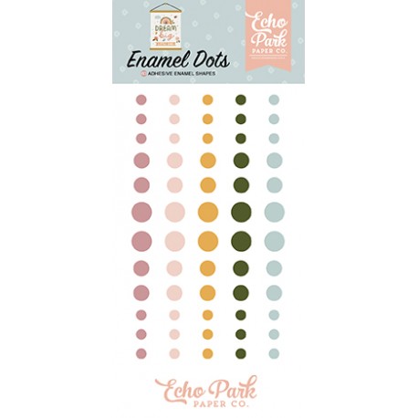ECHOPARK - DREAM BIG Little Girl - Enamel dots