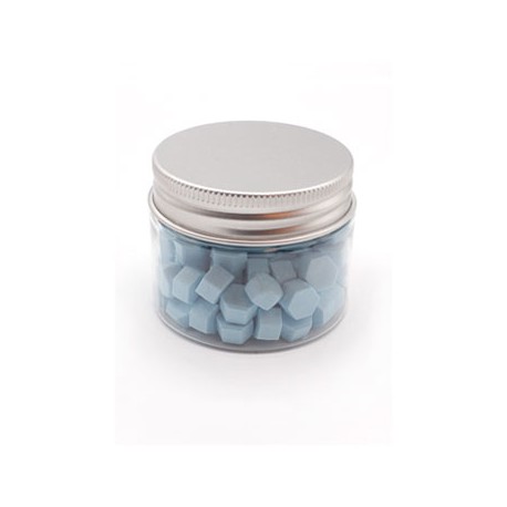 Ceralacca in grani Blu Chiaro 20g.