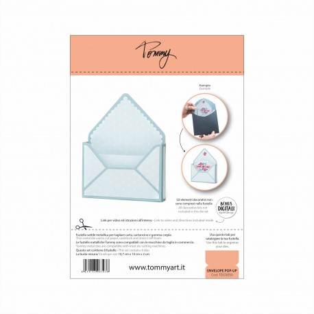 Tommy fustella – Envelope pop-up