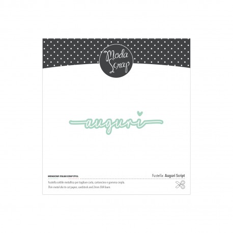 MODASCRAP FUSTELLA - AUGURI SCRIPT