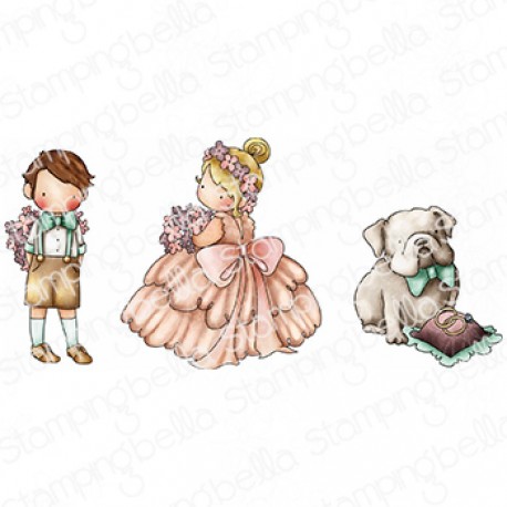 STAMPINGBELLA - TINY TOWNIE WEDDING TRIO