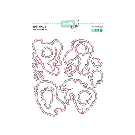 CLEAR MI -  CLEM-E Mermaid Vibes - FUSTELLE