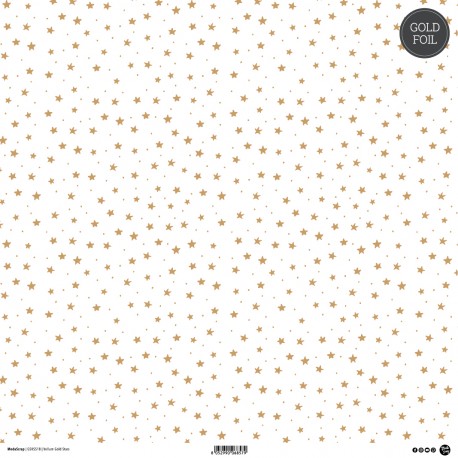 MODASCRAP - GOLD STARS - VELLUM FOIL