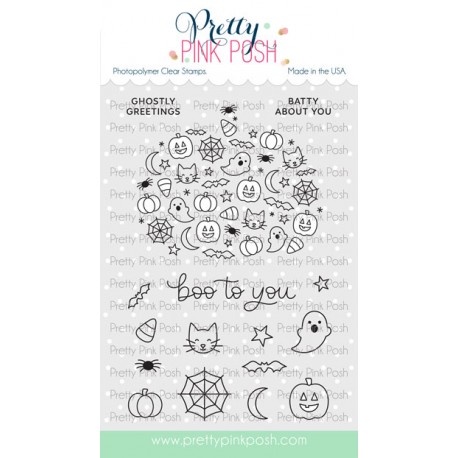 PPP - Boo To You Stamp Set - TIMBRI
