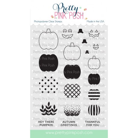 PPP - Decorative Pumpkins Stamp Set - TIMBRI