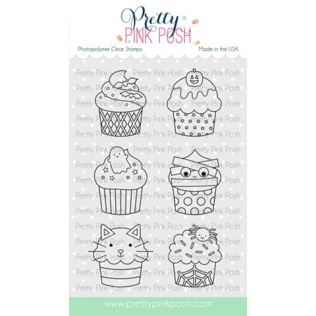 PPP - Halloween Cupcakes Stamp Set - TIMBRI