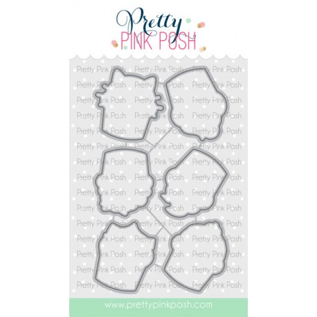 PPP - Halloween Cupcakes Coordinating Die Set - fustella