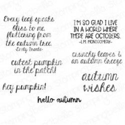 STAMPINGBELLA - Autumn Sentiment Set
