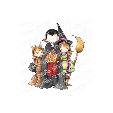 STAMPINGBELLA - Tiny Townie Trick or Treaters