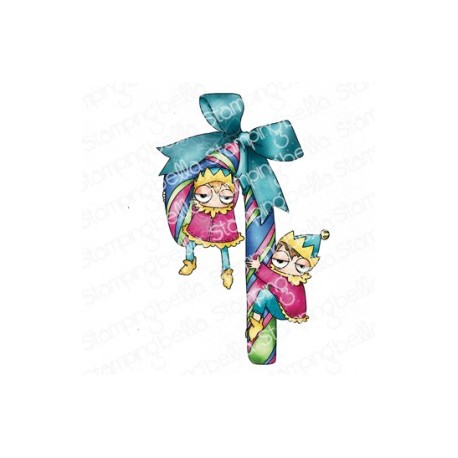 STAMPINGBELLA - Oddball Candy Cane Elves