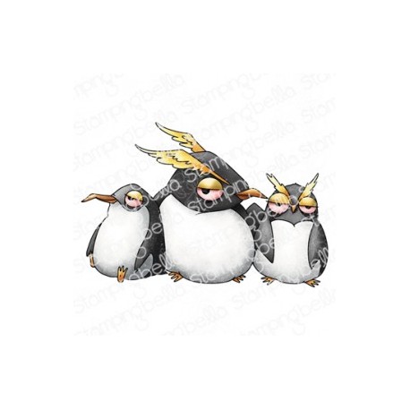 STAMPINGBELLA - Oddball Penguin Trio