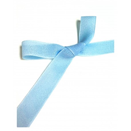 NASTRO CHIFFON - AZZURRO - 15MM