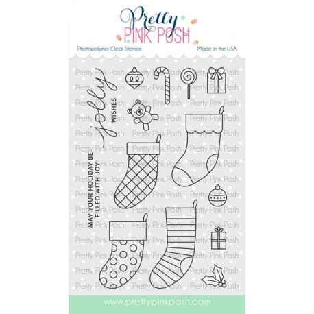 PPP - Holiday Stockings Stamp Set - TIMBRI