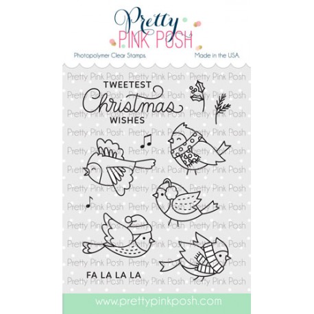 PPP - Winter Birds Stamp Set - TIMBRI