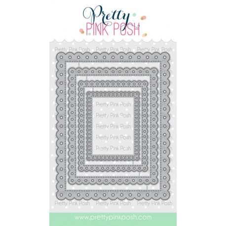 PPP - Eyelet Rectangles Die Set - FUSTELLE