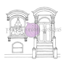 PURPLE ONION DESIGN - Holiday Brownstone