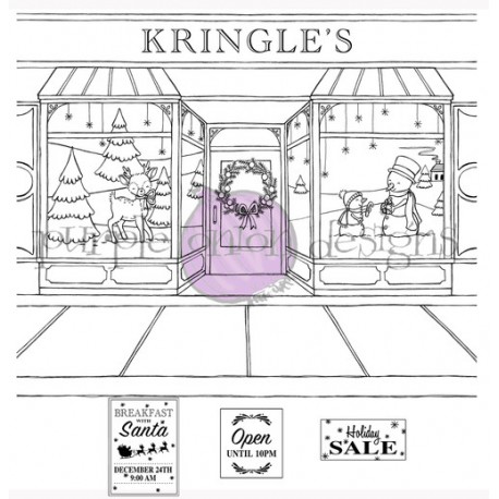PURPLE ONION DESIGN - Kringle's Department Store & Window Signs