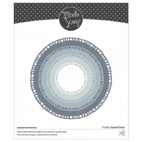 MODASCRAP FUSTELLA - FRAMED CIRCLES