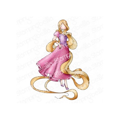 STAMPINGBELLA - Uptown Girl Rapunzel