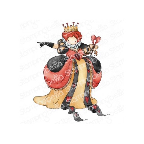 STAMPINGBELLA - Tiny Townie Wonderland Queen of Hearts