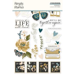 SIMPLE STORIES - Remember Sticker Book