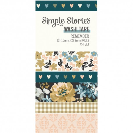 SIMPLE STORIES - Remember Washi Tape