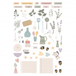 MODASCRAP - HERBS AND FLOWERS - DIE CUT