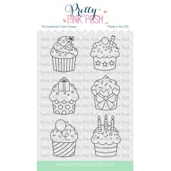 PPP - Birthday Cupcakes Stamp Set
