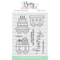 PPP - Birthday Train Stamp Set - TIMBRI