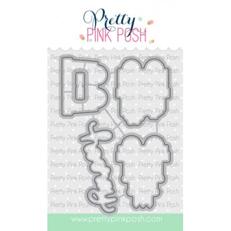 PPP - Birthday Train Stamp Set - TIMBRI