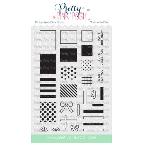 PPP - Patterned Presents Stamp Set - TIMBRI