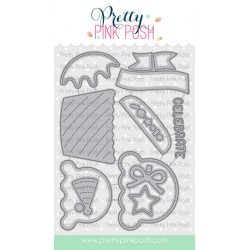 PPP - Big Birthday Cupcake Die Set FUSTELLE