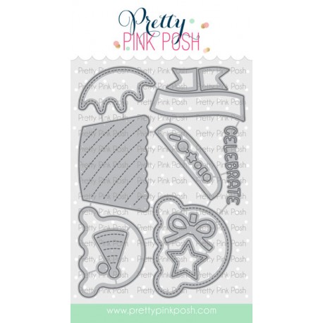 PPP - Big Birthday Cupcake Die Set FUSTELLE