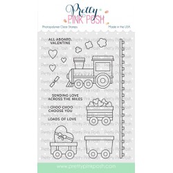 PPP - Valentine Train Stamp Set - TIMBRI