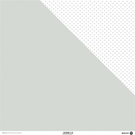 MODASCRAP - DOUBLE SIDED - PASTEL LIGHT EUCALYPTUS