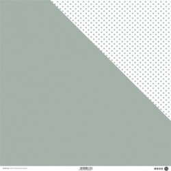 MODASCRAP - DOUBLE SIDED - PASTEL DEEP EUCALYPTUS