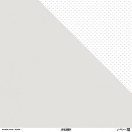 MODASCRAP - DOUBLE SIDED - PASTEL GREY