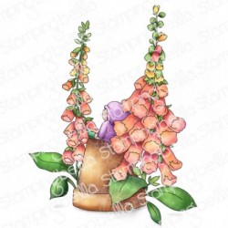STAMPINGBELLA - Bundle Girl amongst the Foxgloves