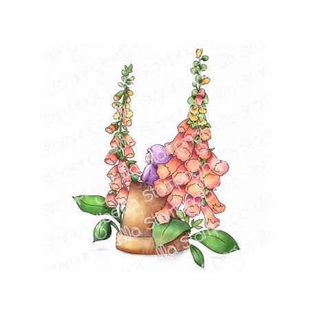 STAMPINGBELLA - Bundle Girl amongst the Foxgloves