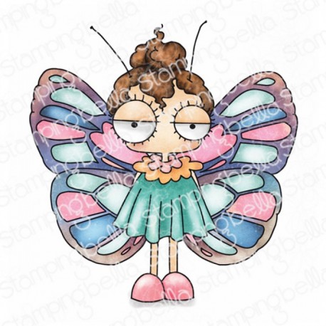 STAMPINGBELLA - Mini Oddball Butterfly Girl