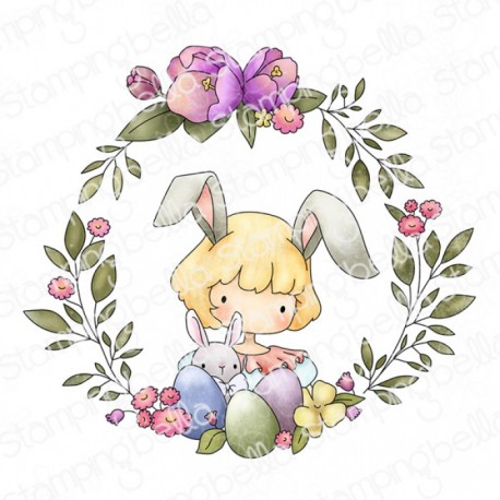 STAMPINGBELLA - Tiny Townie April & Her Bunny Love Easter