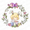 STAMPINGBELLA - Tiny Townie April & Her Bunny Love Easter