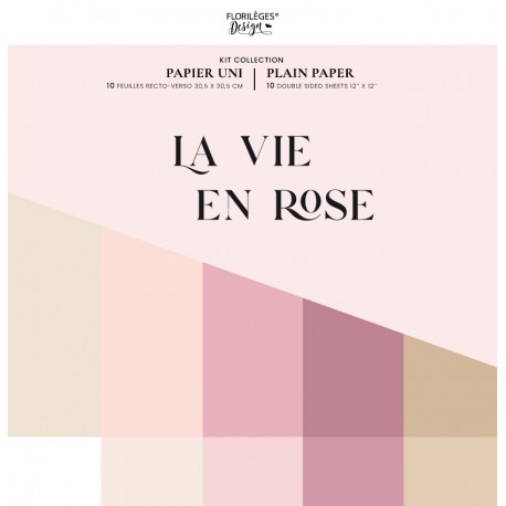 FLORILEGES - LA VIE EN ROSE - KIT MONOCROMATICO