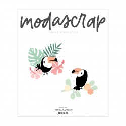 MODASCRAP - TROPICAL DREAM - FUSTELLA