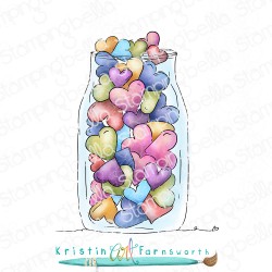 STAMPINGBELLA - Jar of Hearts
