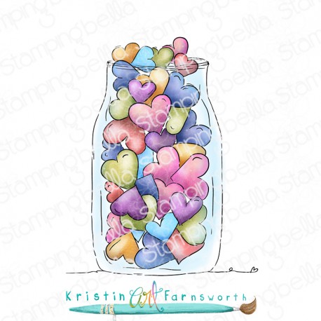 STAMPINGBELLA - Jar of Hearts