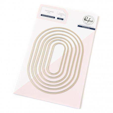 PINKFRESH STUDIO - Nested Elongated Ovals Die