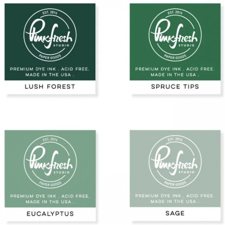 Pinkfresh Studio ink cube pack  - Green Gables