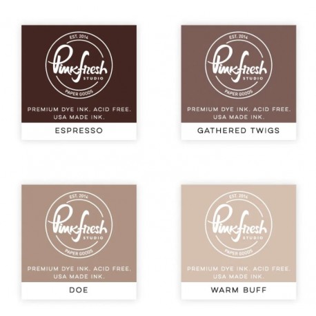 Pinkfresh Studio ink cube pack  - WILD TRUFFLES