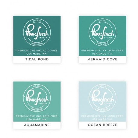 Pinkfresh Studio ink cube pack  - ISLAND OASIS